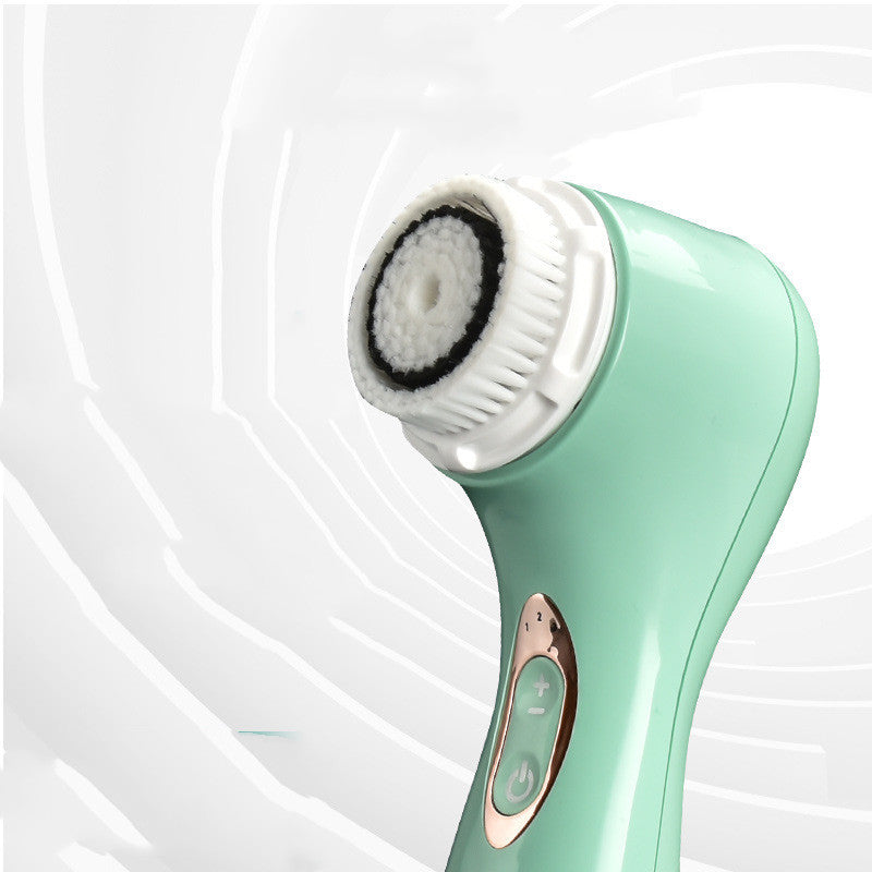 Wireless Induction Charging Ultrasonic Facial Cleansing Brush for Smooth Skin - Charge Your Face with a wireless