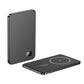 Wireless Magnetic Fast Charge Power Bank with Alloy Shell in Multiple Colors - wireless magnetic fast charge power bank