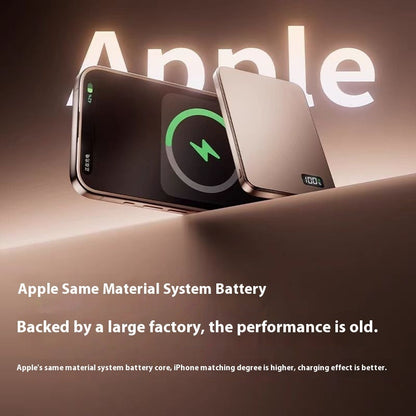 Wireless Magnetic Mobile Power Bank for External Charging Watch Headset - Teleplus wireless magnetic mobile power