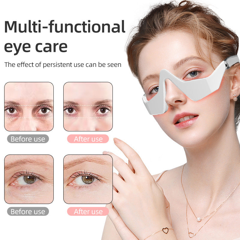 Wireless Red Light Eye Care Device for Hot Compress and Health Monitoring - Teleplus wireless red light hot compress