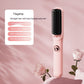 Wireless Straight Comb with Anion for Portable Hair Styling - Teleplus wireless straight comb anion portable hair curler