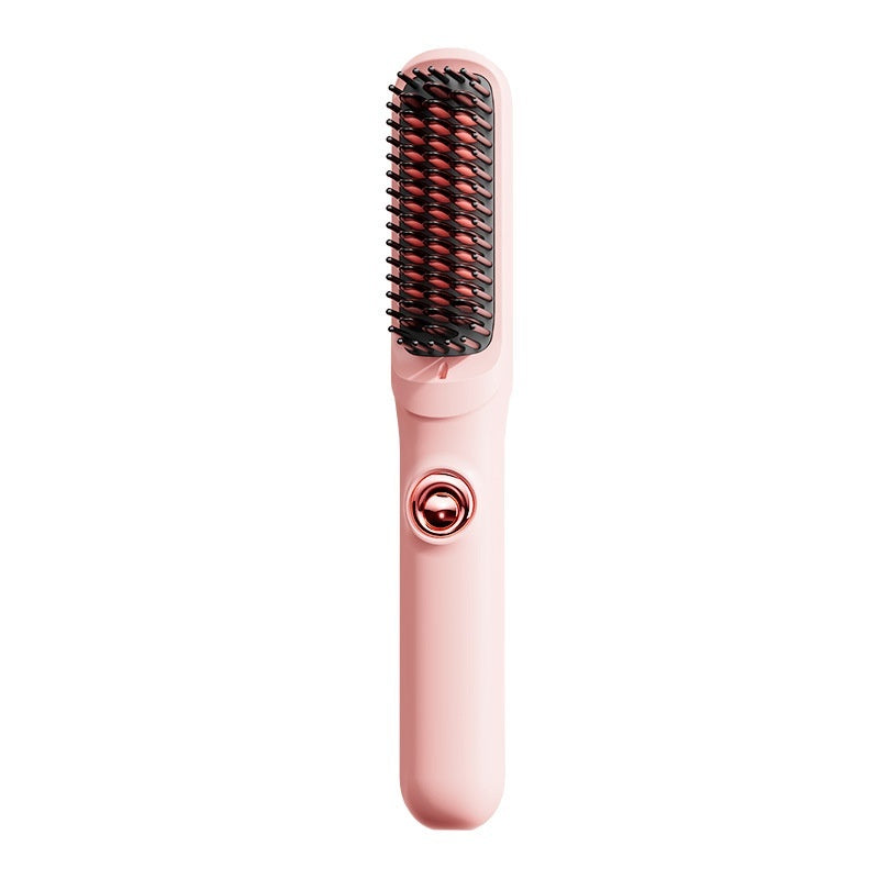 Wireless Straight Comb with Anion for Portable Hair Styling - Teleplus wireless straight comb anion portable hair curler
