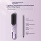 Wireless Straight Comb with Ceramic Glaze and Anion Hair Care Technology - wireless straight comb anion hair care