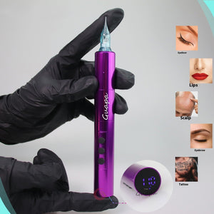 Wireless Tattoo Pen for Lip Bleaching and Embroidery Machine - For Luscious Lips And Cool Ink wireless tattoo pen lip