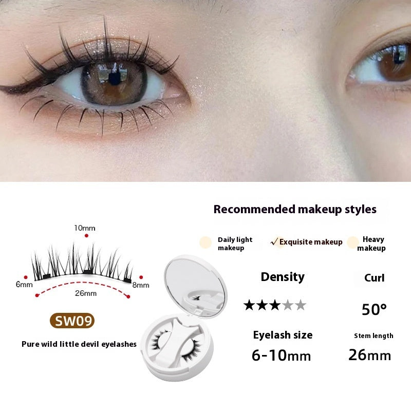 Wispy False Eyelashes Multipack Natural Volume Lashes Set for Makeup - Teleplus false eyelashes wispy multipack natural