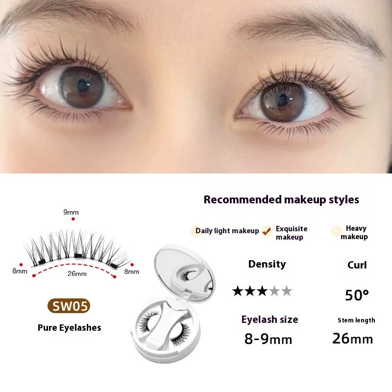 Wispy False Eyelashes Multipack Natural Volume Lashes Set for Makeup - Teleplus false eyelashes wispy multipack natural