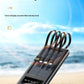 With Cable Four-wire Solar Energy Portable Battery For Mobile Phones - Solar Energy Portable Battery for Mobile Phones