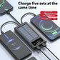 With Cable Four-wire Solar Energy Portable Battery For Mobile Phones - Solar Energy Portable Battery for Mobile Phones