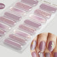 Women and Men Gel Nail Stickers with Retro Cute Designs - gel nail sticker uv stickers