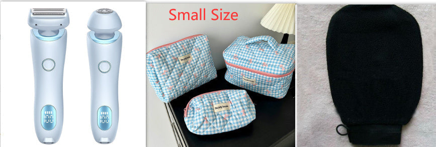 Women Body Hair Removal Epilator USB Rechargeable Trimmer for Painless Shaving - Teleplus Women’s hair removal epilator