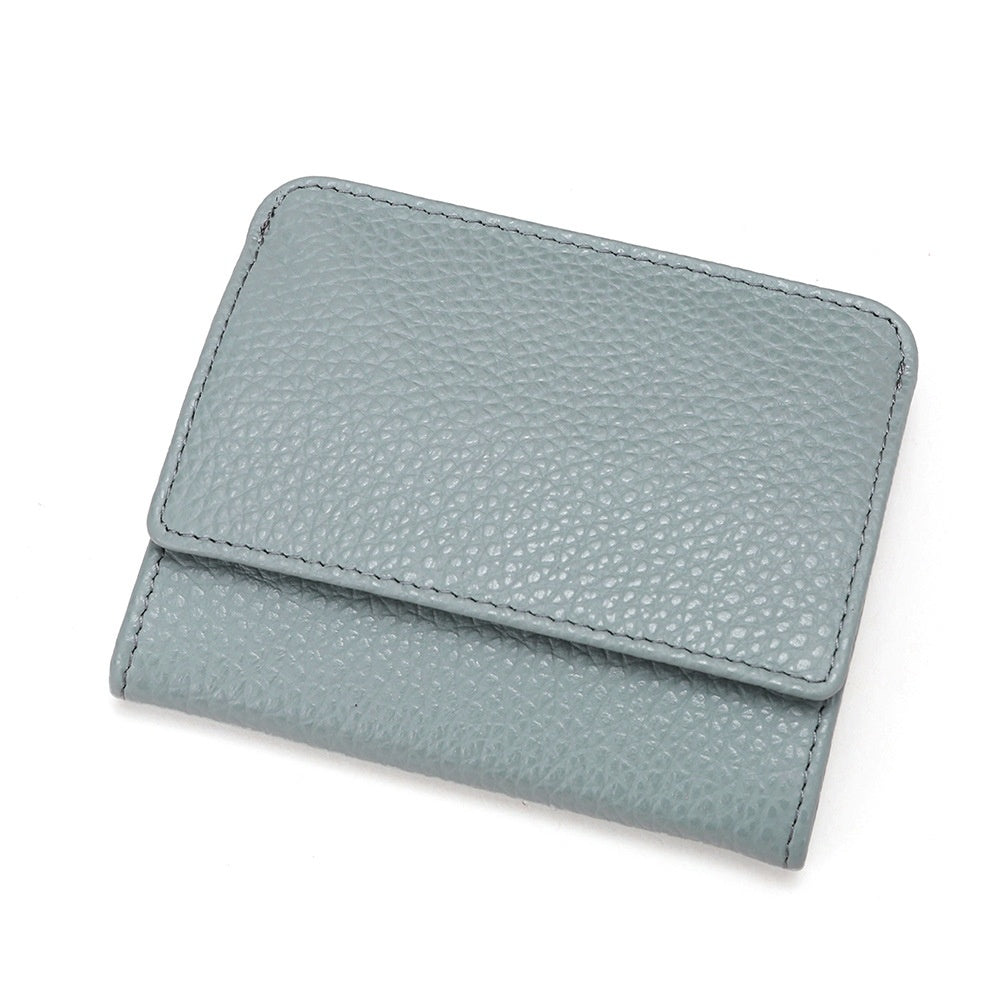 Women Genuine Leather Money Folder with Opening Buckle for Urban Style - Chic Cowhide Wallet Walletless Wonders united
