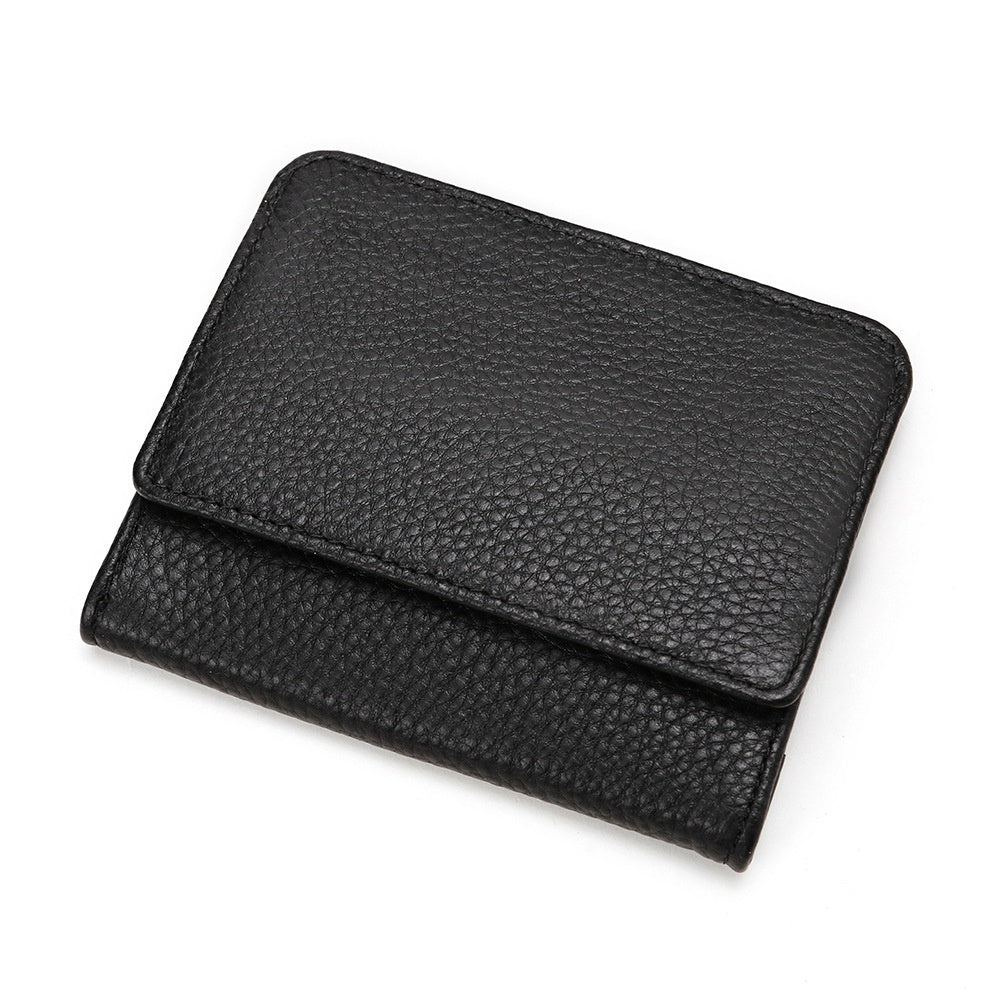 Women Genuine Leather Money Folder with Opening Buckle for Urban Style - Chic Cowhide Wallet Walletless Wonders united
