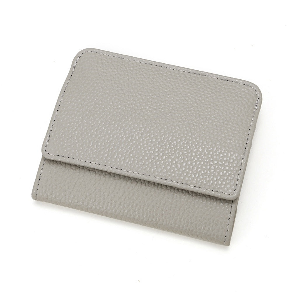 Women Genuine Leather Money Folder with Opening Buckle for Urban Style - Chic Cowhide Wallet Walletless Wonders united