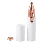Women Painless Eyebrow Trimmer with Two-in-One Electric Epilator Heads - electric eyebrow trimmer painless eye brow