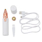 Women Painless Eyebrow Trimmer with Two-in-One Electric Epilator Heads - electric eyebrow trimmer painless eye brow