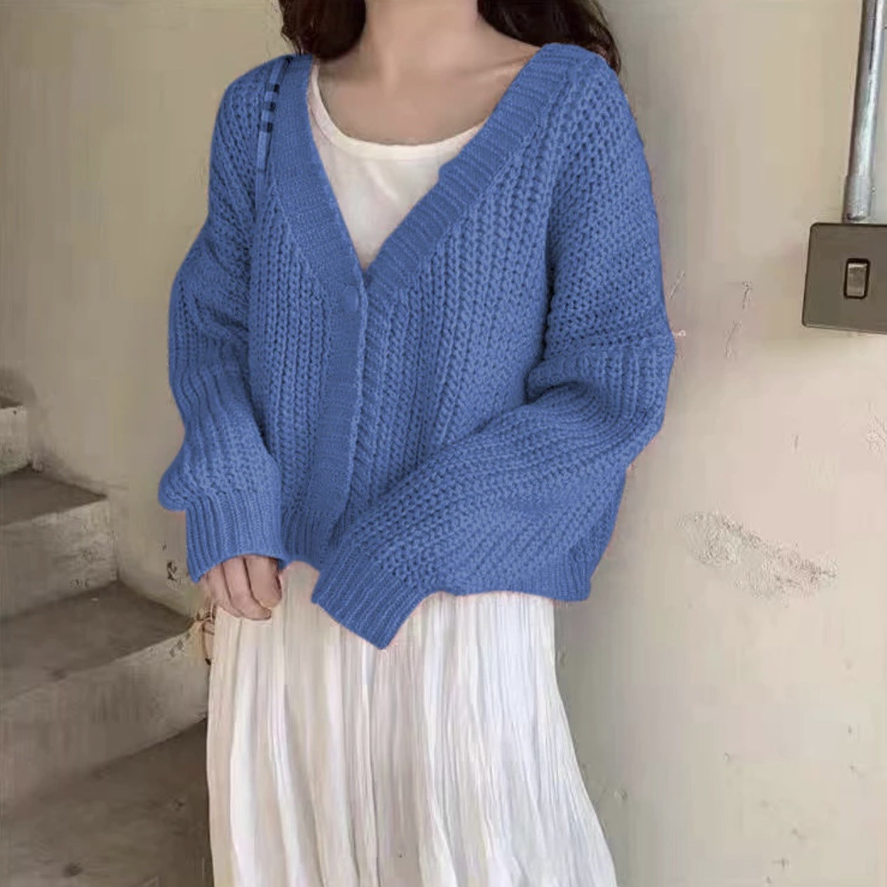 Women’s Batwing Sleeve Wool Blend Oversized Sweater Pullover Multiple Colors - Womens by Teleplus