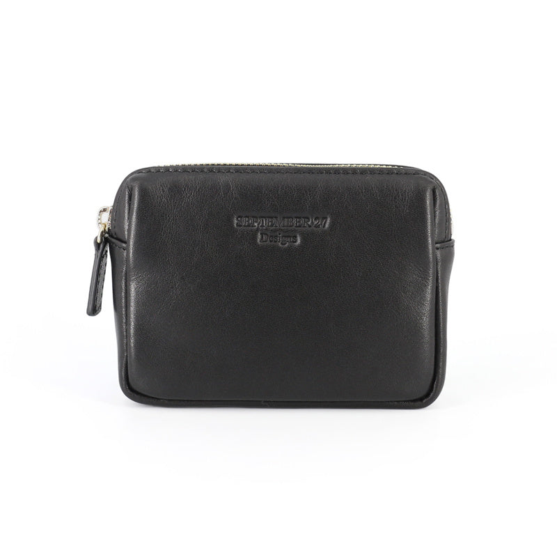 Women’s Cowhide Leather Crossbody Bag with Multiple Colors and Card Slots - Zipper So Stylish Even Your Coins