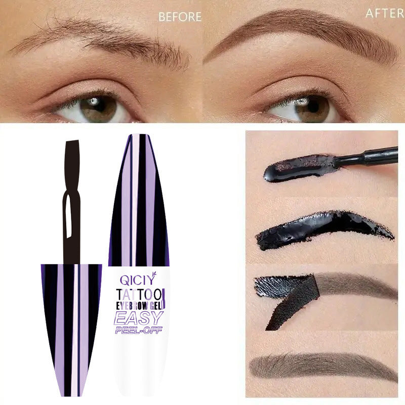 Women’s Eyebrow Gel with Pull Brow Cream and Anti-Smudge Formula - Teleplus pull brow cream lose makeup anti-smudge