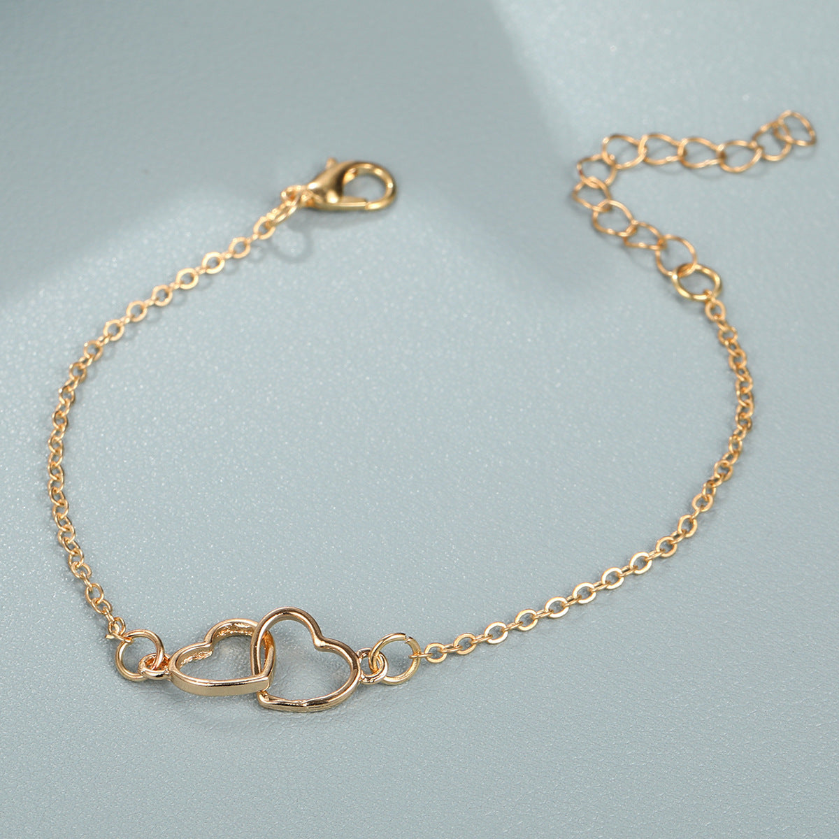 Women’s Fashion Alloy Heart Shaped Bracelet - Women’s Fashion Alloy Heart Shaped Bracelet for Sale