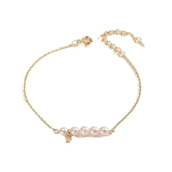 Women’s Fashion Ins Style Natural Freshwater Pearl Bracelet - Women’s Fashion Freshwater Pearl Bracelet in Style