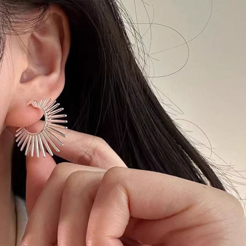 Silver and Gold Electroplated Hip Hop Earrings for Women - That Break Fashion Rules with Style hip hop earrings