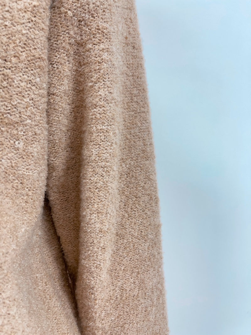 Womens Knit Color Block Cardigan Long Sleeve Lightweight Sweater Top