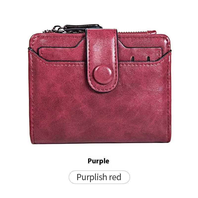 Women’s Lined Polyester Wallet with Multiple Card Slots and PU Leather Details - Unlock Your Style This Female multiple