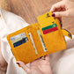 Women’s Lined Polyester Wallet with Multiple Card Slots and PU Leather Details - Unlock Your Style This Female multiple