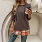 Women’s Long Sleeve Knitted Pullover Sweater Polyester Casual Top - Teleplus Womens long sleeve