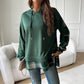 Women’s Long Sleeve Knitted Pullover Sweater Polyester Casual Top - Teleplus Womens long sleeve