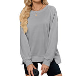 Women’s Long Sleeve Loose Pullover Sweater in Multiple Colors and Sizes - for Women Teleplus Store long sleeve