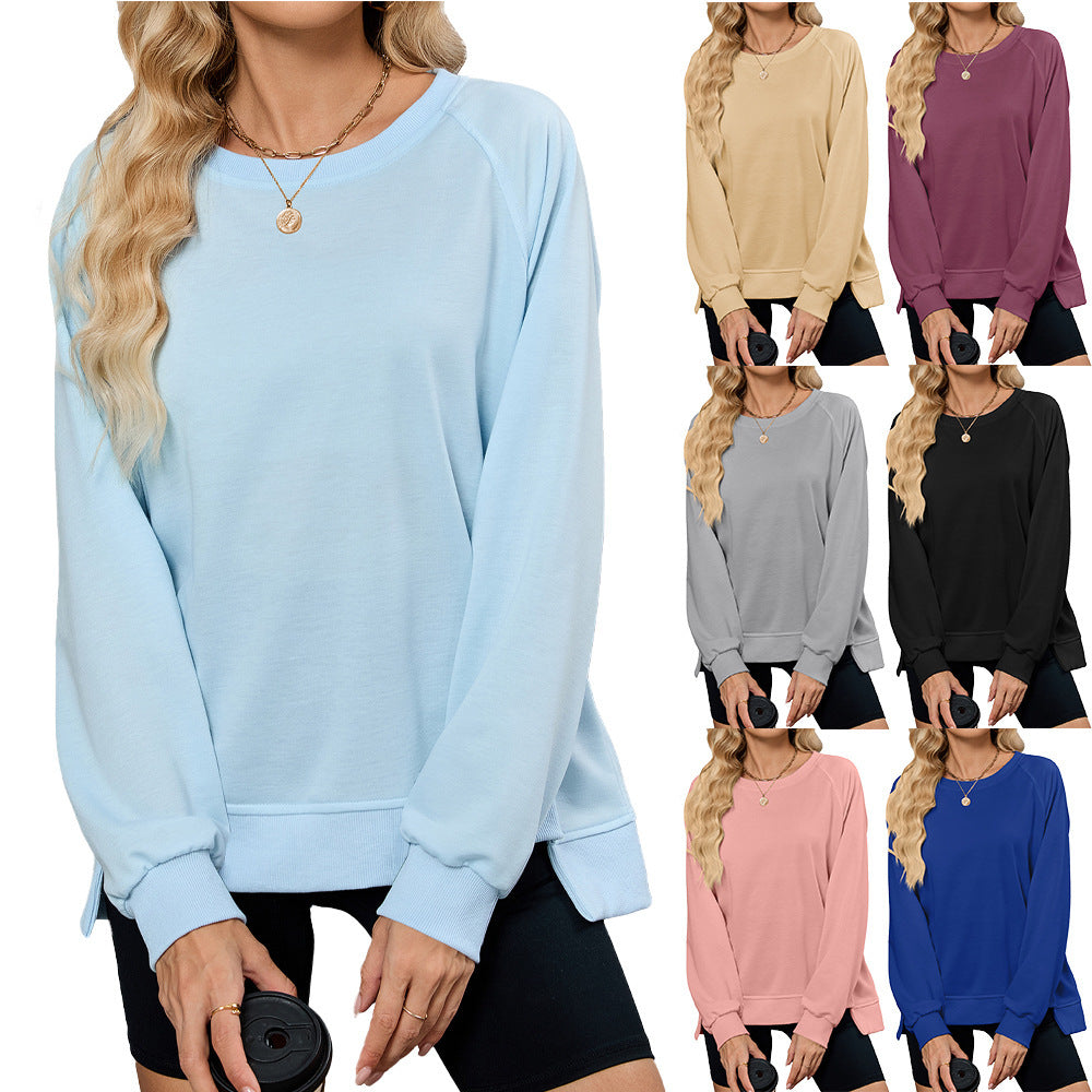 Women’s Long Sleeve Loose Pullover Sweater in Multiple Colors and Sizes - for Women Teleplus Store long sleeve