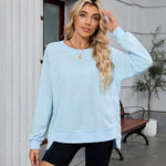 Women’s Long Sleeve Loose Pullover Sweater in Multiple Colors and Sizes - for Women Teleplus Store long sleeve