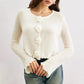 Women’s Petal Sleeve Pullover Long Acrylic Sweater White S-XL - Teleplus Womens pullover sleeve