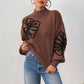 Women’s Plush Pullover Coat Long Sleeve Winter Fleece Jacket S-XL - Womens Teleplus