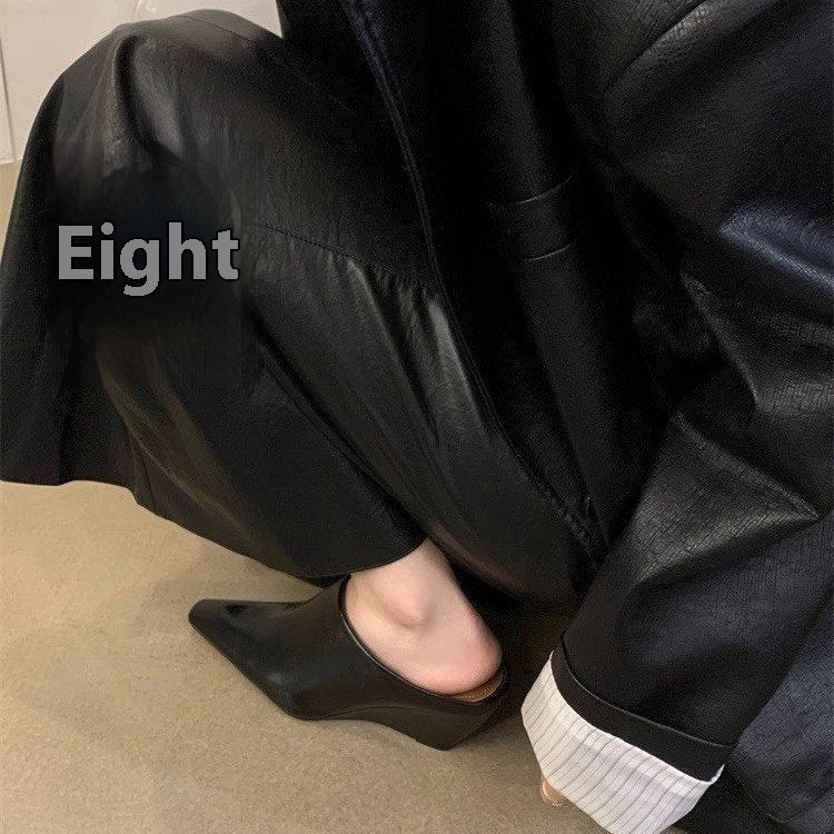 Women’s PU Fashion Shoes in Black Milky White and Brown Sizes 35-42 - Teleplus black milky white women’s pu fashion