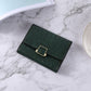 Women’s PU Leather Card Holder Bag with Money Clip for United States CHF - Purse So Short It Can’t Hold Long Stories