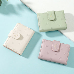 Women’s PU Leather Money Clip Wallet with Photo and Card Slots in the United States - Purr-fectly Stylish Wallets