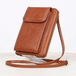 Women’s PU Leather Suitcase Wallet in Multiple Colors for US and CHF Markets - Huge Bag Small Adventures Stylishly