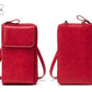 Women’s PU Leather Suitcase Wallet in Multiple Colors for US and CHF Markets - Huge Bag Small Adventures Stylishly