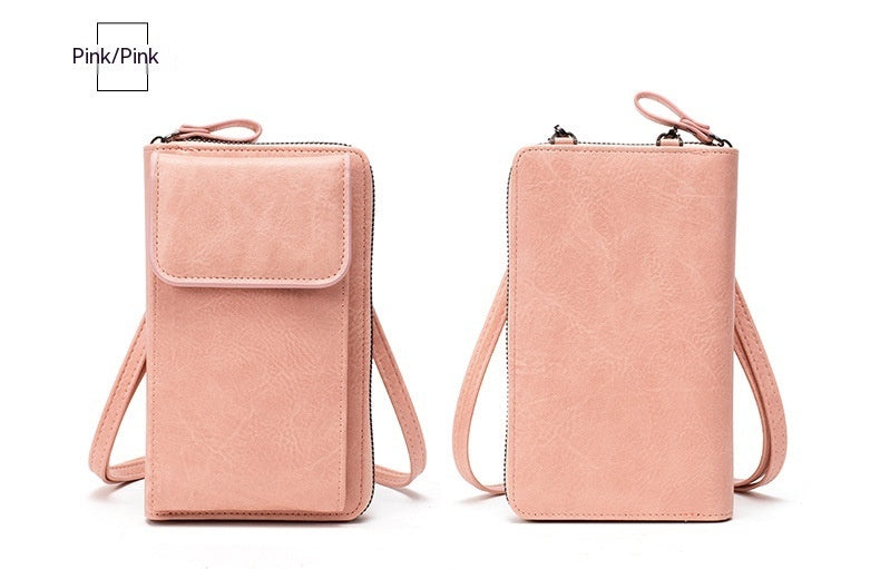 Women’s PU Leather Suitcase Wallet in Multiple Colors for US and CHF Markets - Huge Bag Small Adventures Stylishly