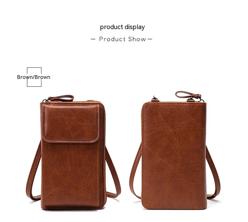 Women’s PU Leather Suitcase Wallet in Multiple Colors for US and CHF Markets - Huge Bag Small Adventures Stylishly