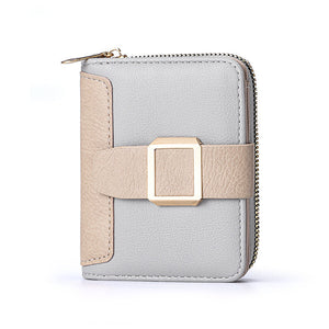 Women’s PU Leather Suitcase with Large Wallet and Coin Pocket in Multiple Colors - Purse Perfection: Tiny Wallets