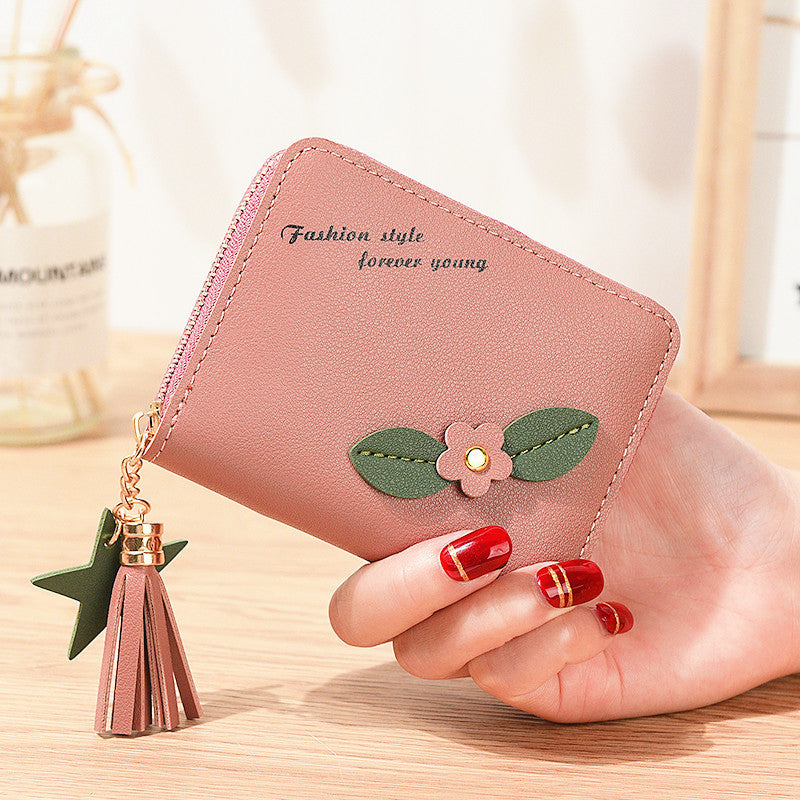 Women’s PU Leather Zipper Bag with Multiple Colors for United States Market - Zipping through Life a Flower Power Purse