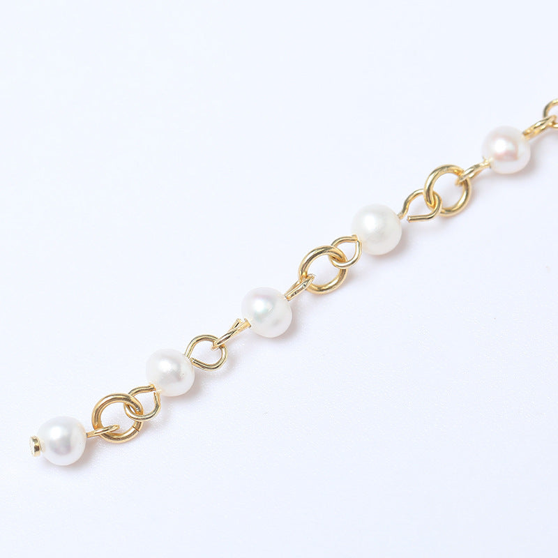 Women’s Simple All-match Vintage Pearl Bracelet - Women’s Vintage Pearl Inlay Silver Bracelet