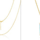 Women’s Simple Style Geometric Cylindrical Necklace - Womens Simple Style Geometric Cylindrical Necklace