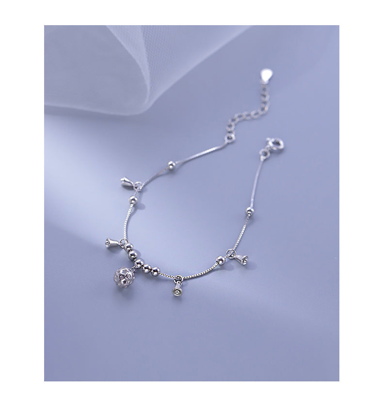 Women’s Sterling Silver Bracelet Special-interest Design - Women’s Sterling Silver Bracelet with Unique Design