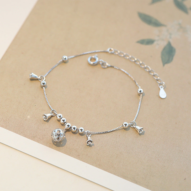 Women’s Sterling Silver Bracelet Special-interest Design - Women’s Sterling Silver Bracelet with Unique Design