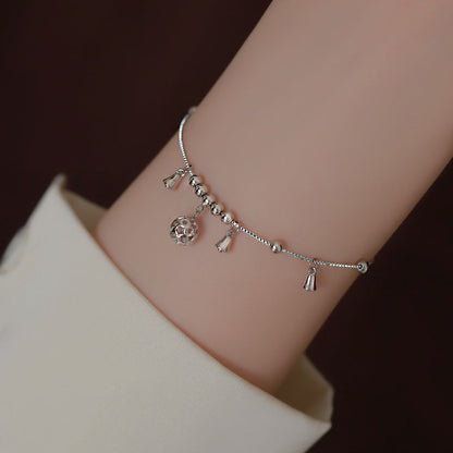 Women’s Sterling Silver Bracelet Special-interest Design - Women’s Sterling Silver Bracelet with Unique Design