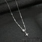 Women’s Temperament Wild Titanium Steel Snowflake Necklace - Women’s Titanium Steel Snowflake Necklace Jewelry